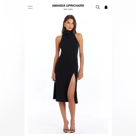 Amanda Uprichard-Black Dress-size small